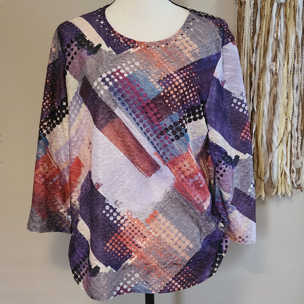 Alfred Dunner Women's Medium Top/Blouse